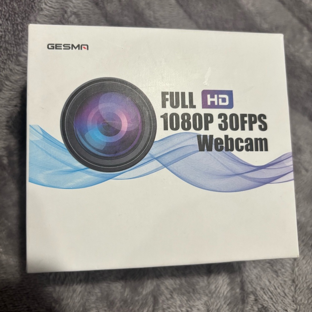 Webcam with Microphone, 1080P‎ HD Streaming USB Computer Webcam [Plug and Play]